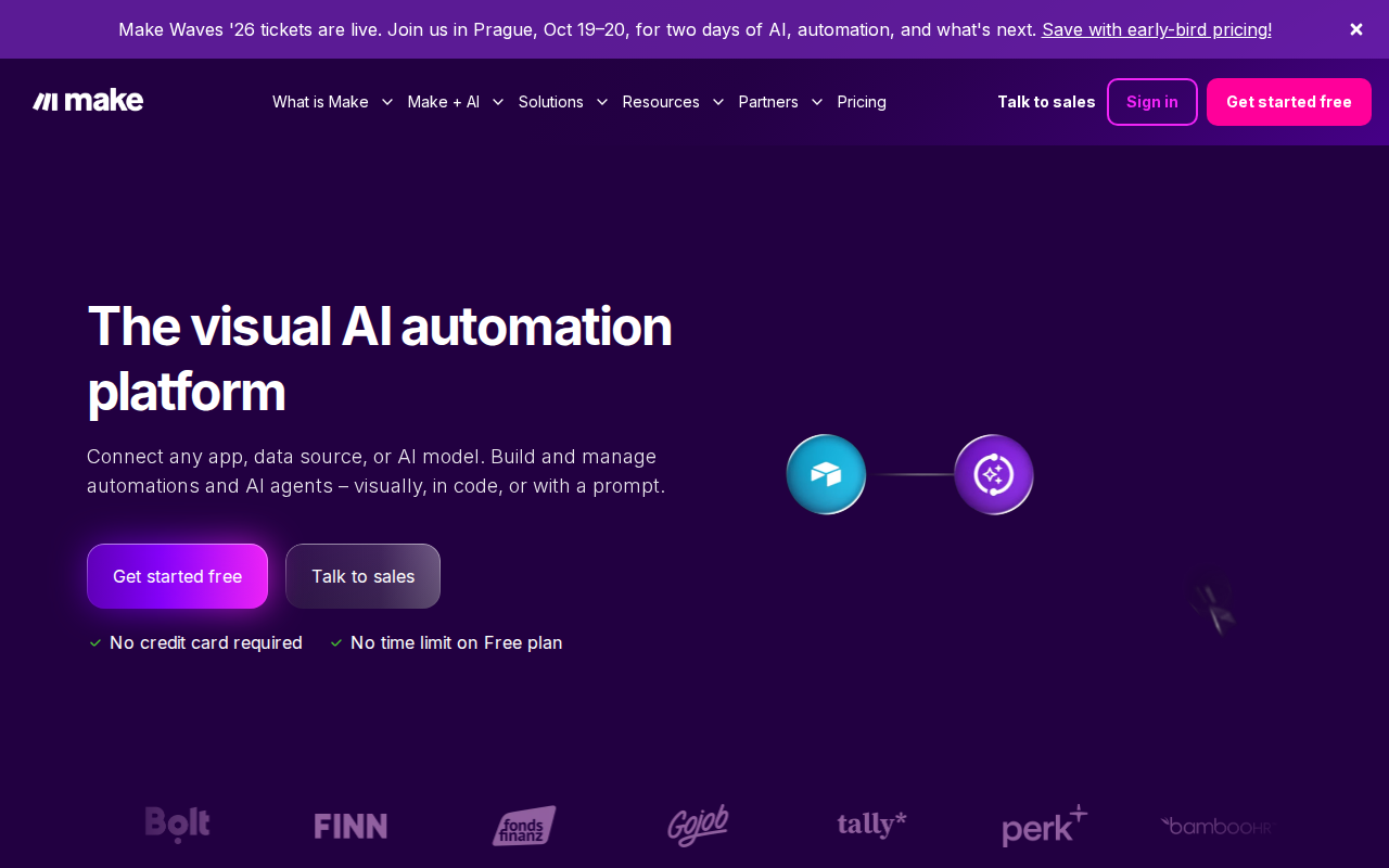 make homepage screenshot
